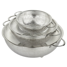 Kitchen Stainless Steel Colander Basket